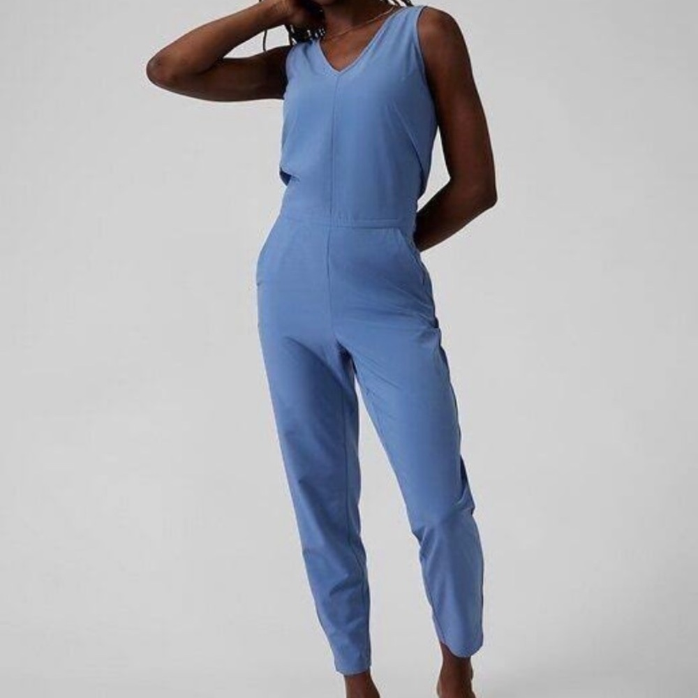 Athleta Blue Jumpsuit